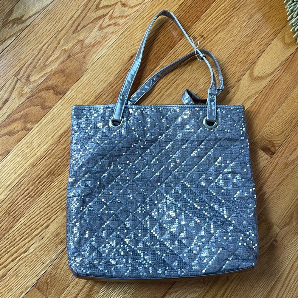 Victoria Secret bling tote16x15-strap 9” drop